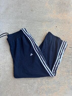2000s Vintage Adidas Navy Track Pants